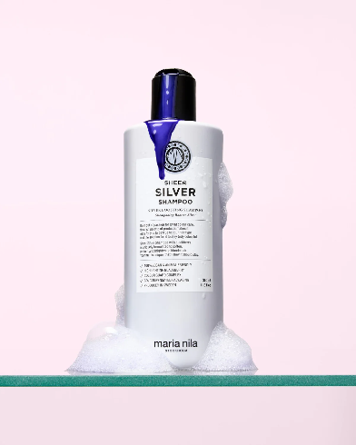 Shampoing argent transparent pour les cheveux blonds et colorés